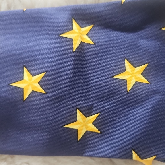 Polo Ralph Lauren Other - POLO Ralph Lauren navy+gold tie handmade silk nautical rope+stars neckwear